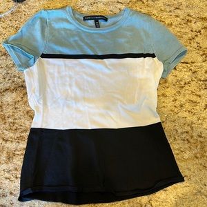 White House Black Market size XSP short sleave crew neck sweater